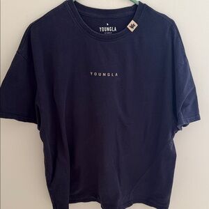 YoungLA Black Short Sleeve Tee